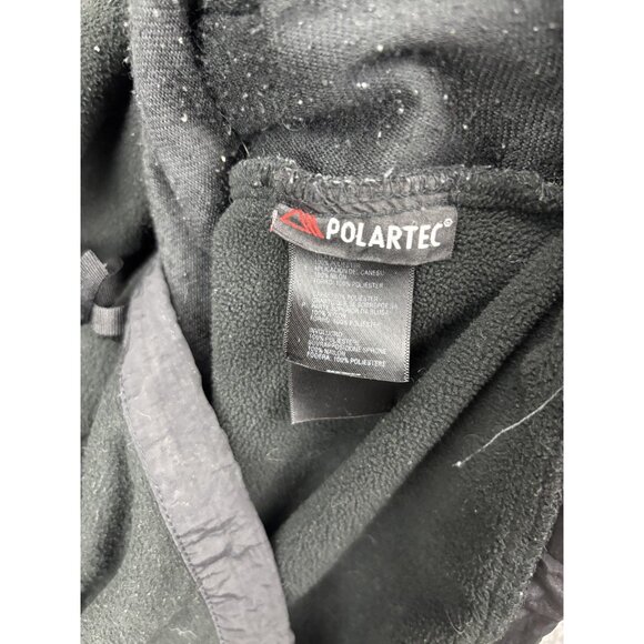 North Face Jacket Mens 2XL Black Polartec Fleece Full Zip Outdoor Windproof - Picture 7 of 9